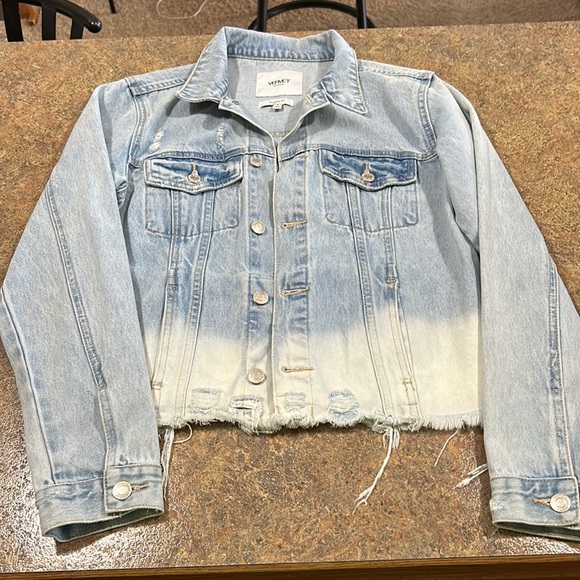 Distressed Jean Jacket - small 
VERVET BY FLYING MONKEY - Picture 1 of 2